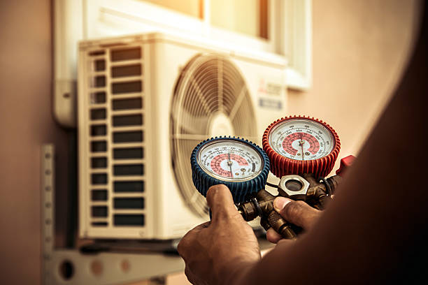 Professional Hvac technician working in Traphill, NC